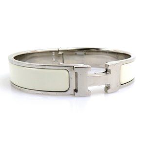HERMES White Bracelet